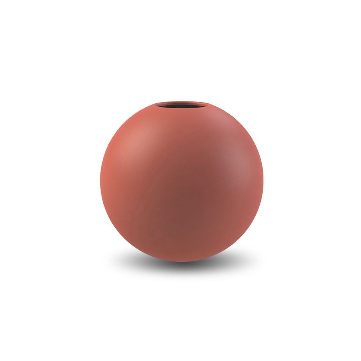 Ball Vase rust - 8cm - Cooee Design