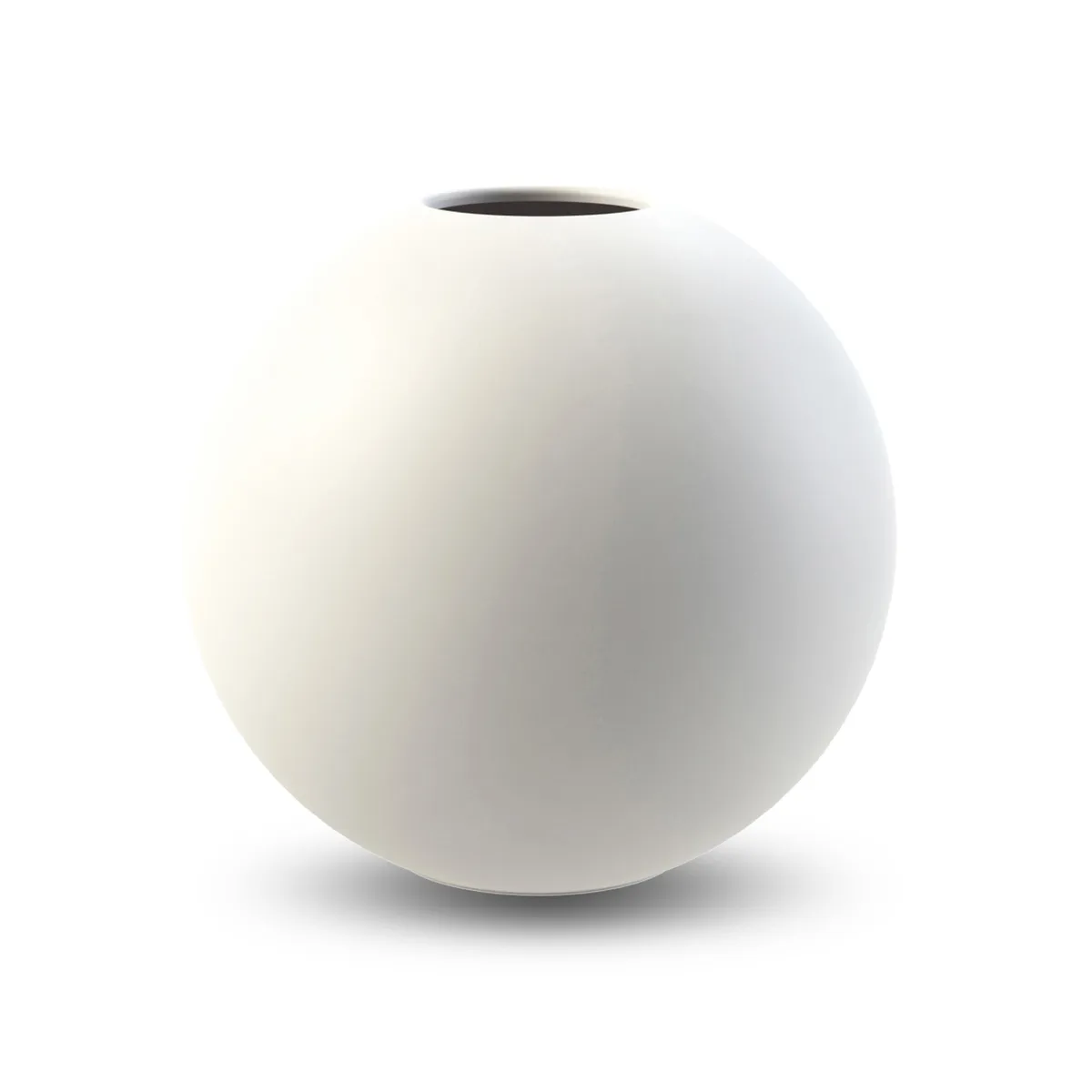 Cooee Design Ball Vase white 20cm