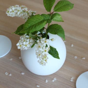 Ball Vase white - 8cm - Cooee Design