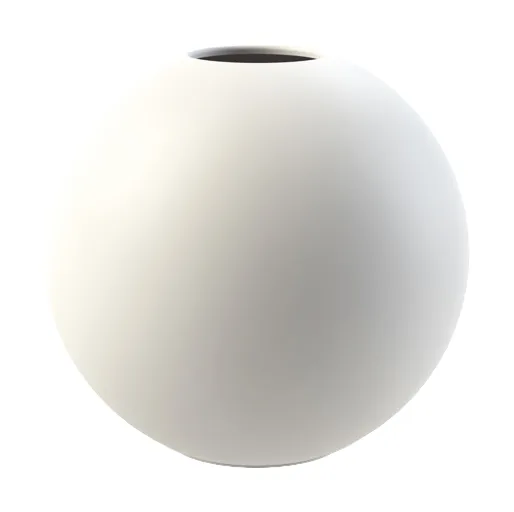 Ball Vase white, 8cm Cooee Design