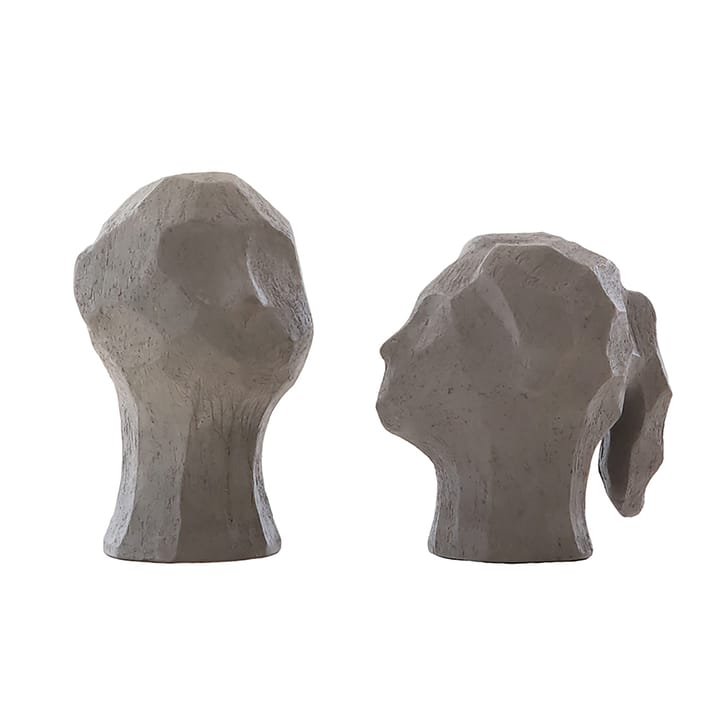 Benedict und Amal sculpture - Graphite - Cooee Design