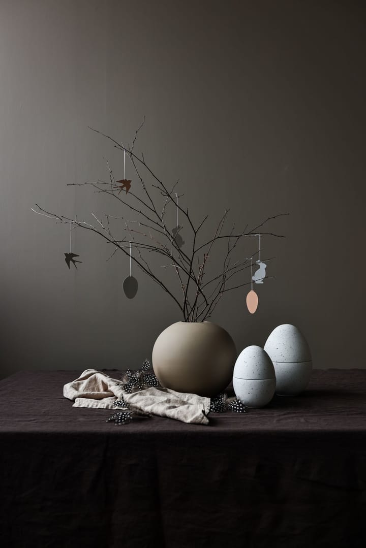 Bonbonniere Schale 14cm, White-mud Cooee Design