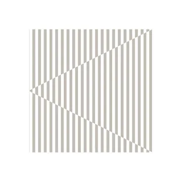 Broken Lines Serviette 33 x 33cm 20er Pack - Sand-white - Cooee Design
