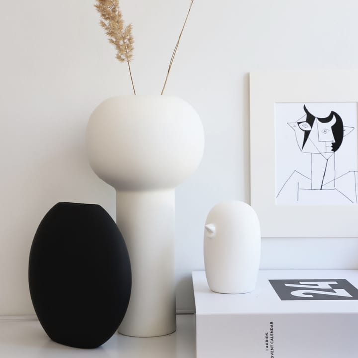 Ceramic Bird 12cm, White Cooee Design