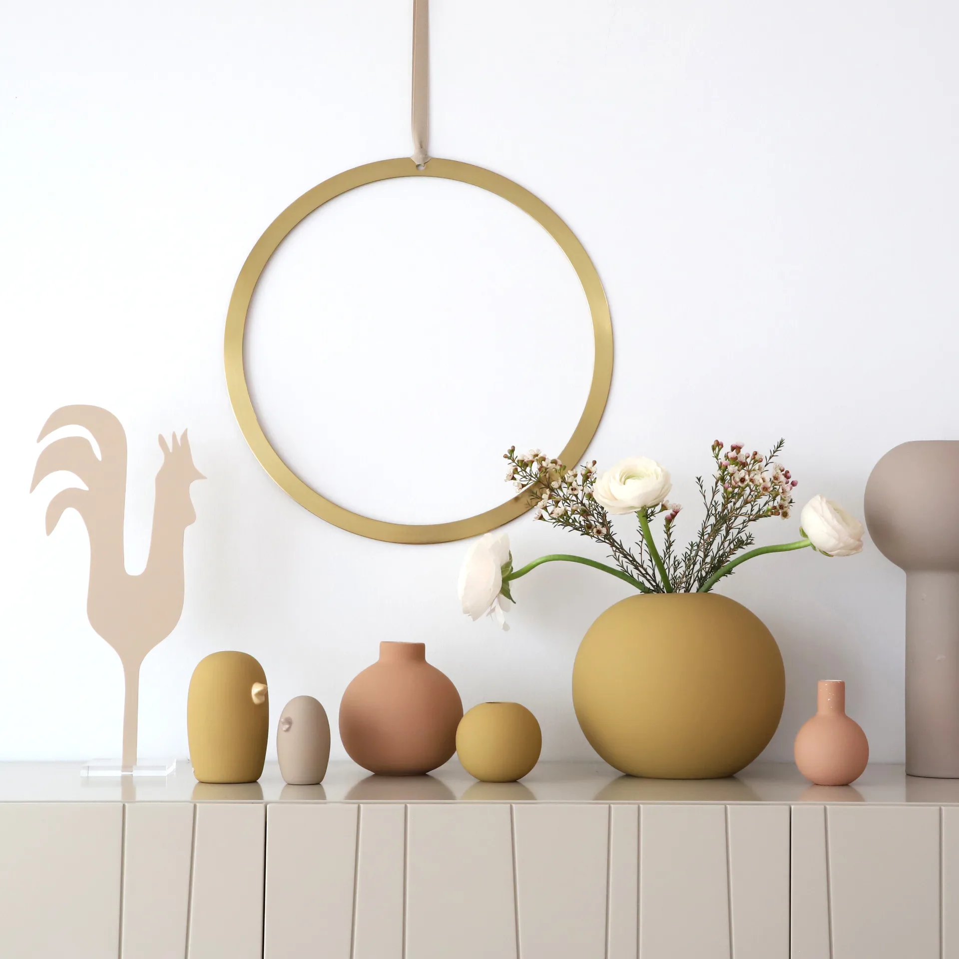 Ceramic Bird 8cm, Sand Cooee Design