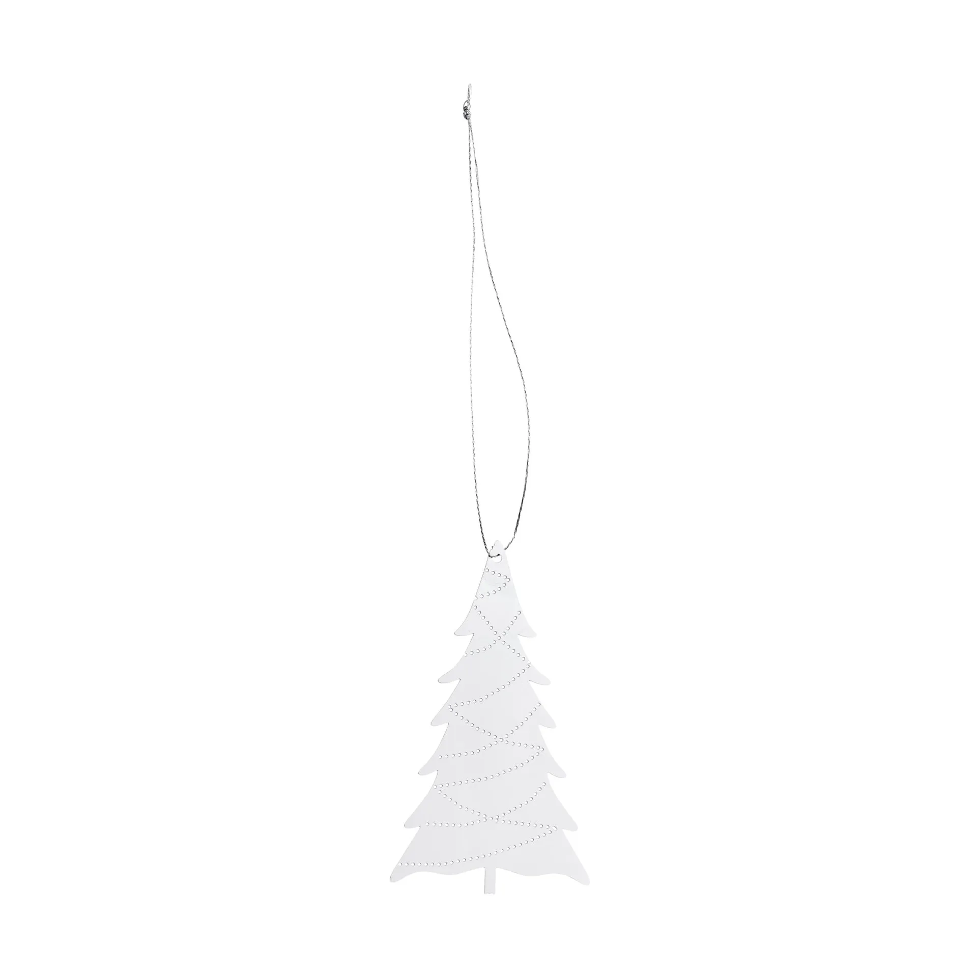 Cooee Weihnachtsanhänger Edelstahl 4er-Pack, Baum Cooee Design