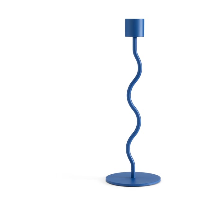 Curved Kerzenhalter 23cm - Cobalt Blue - Cooee Design