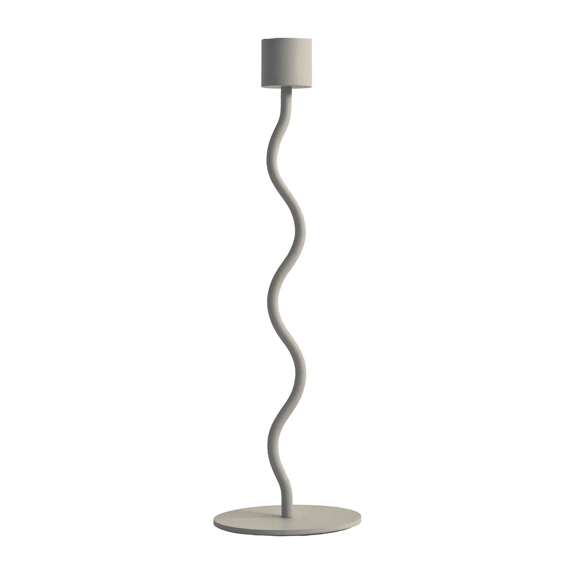Curved Kerzenständer 26cm, Sand Cooee Design