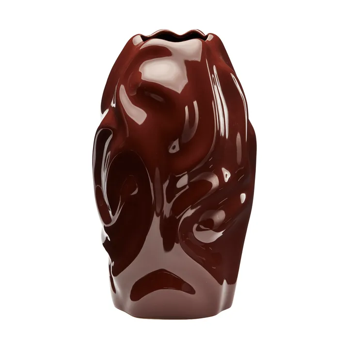 Drift desert Vase 28cm - Weinrot - Cooee Design