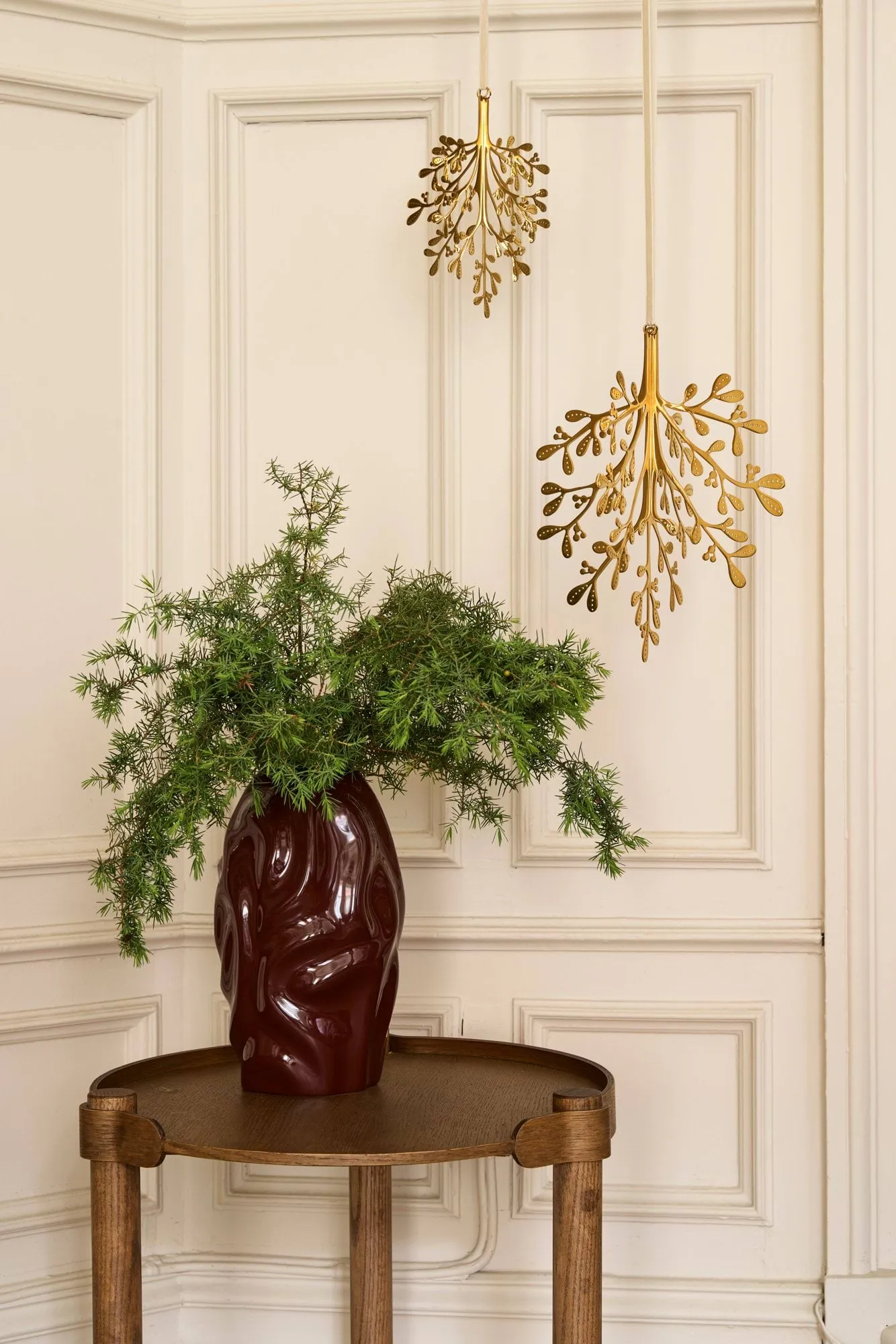 Drift desert Vase 28cm, Weinrot Cooee Design