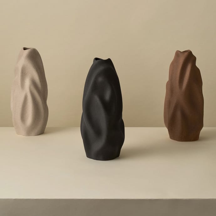 Drift Vase 30cm - Pepper - Cooee Design