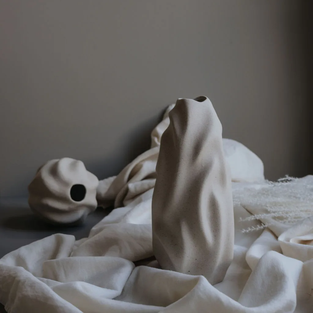 Drift Vase 30cm, Vanilla Cooee Design