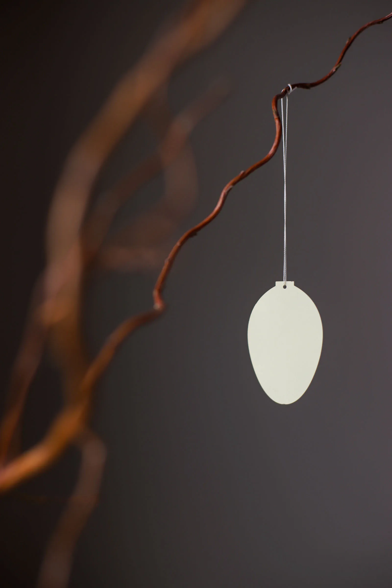 Easter Deco Ei Osterdekoration 4er Pack, Light yellow Cooee Design