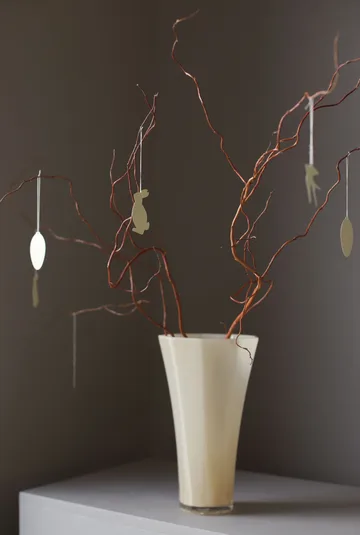 Easter Deco Hase Osteranhänger 4er Pack - Light yellow - Cooee Design