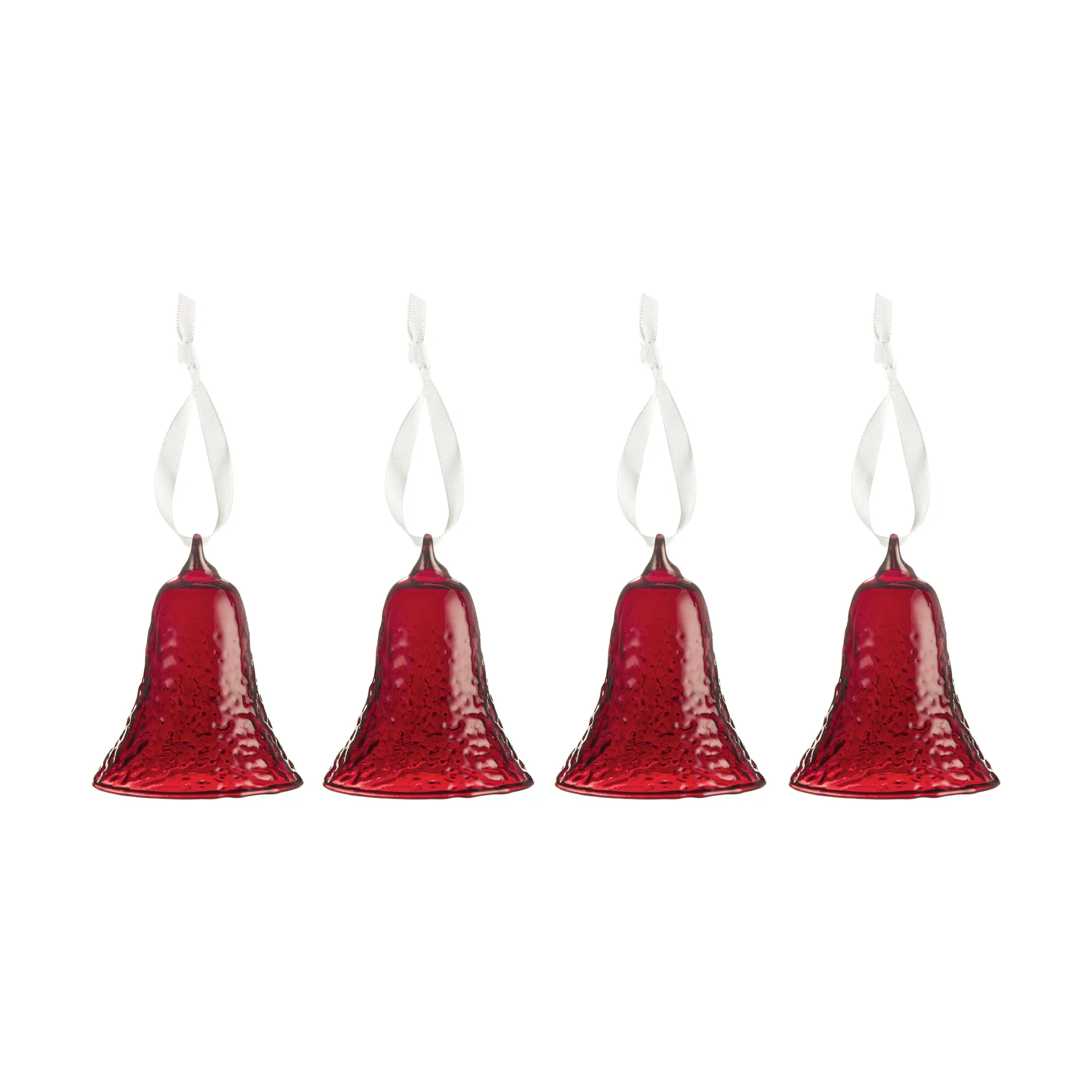 Gry bell Uhr 8 cm, Deep red Cooee Design