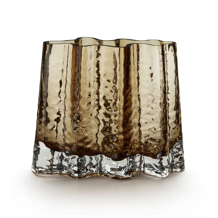 Gry wide Vase 19cm - Cognac - Cooee Design