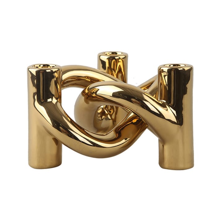 Lykke Three Kerzenhalter - Gold - Cooee Design