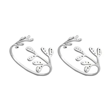 Mistletoe Serviettenring 2er-Pack - Stainless Steel - Cooee Design