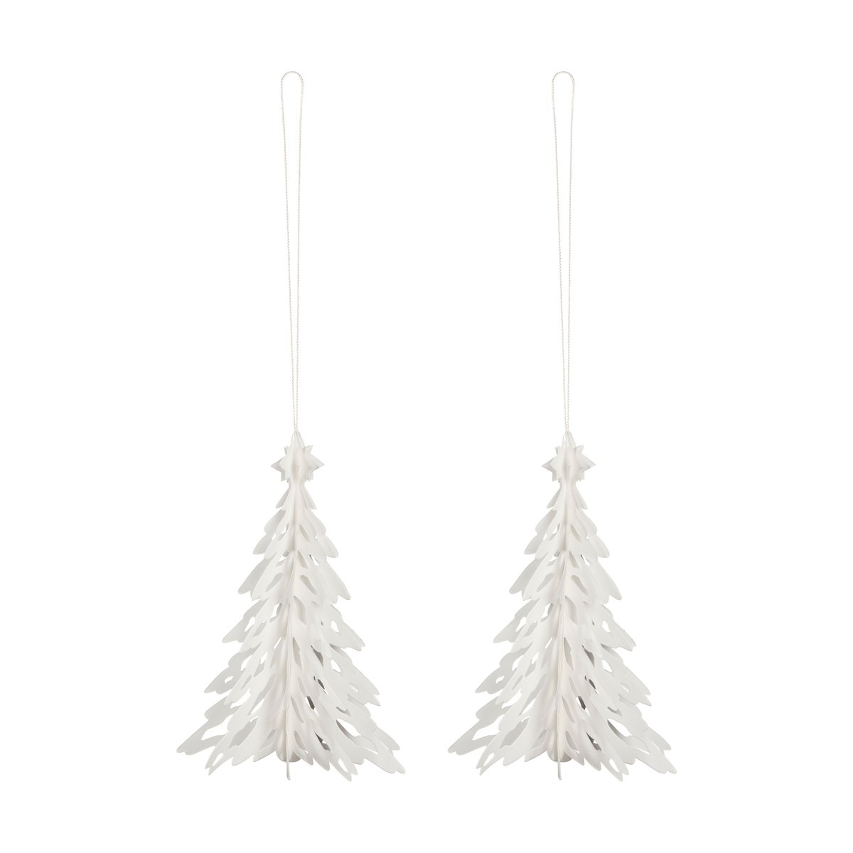 Cooee Design Paper Pinetree Dekorationsanhänger 2er Pack Natural