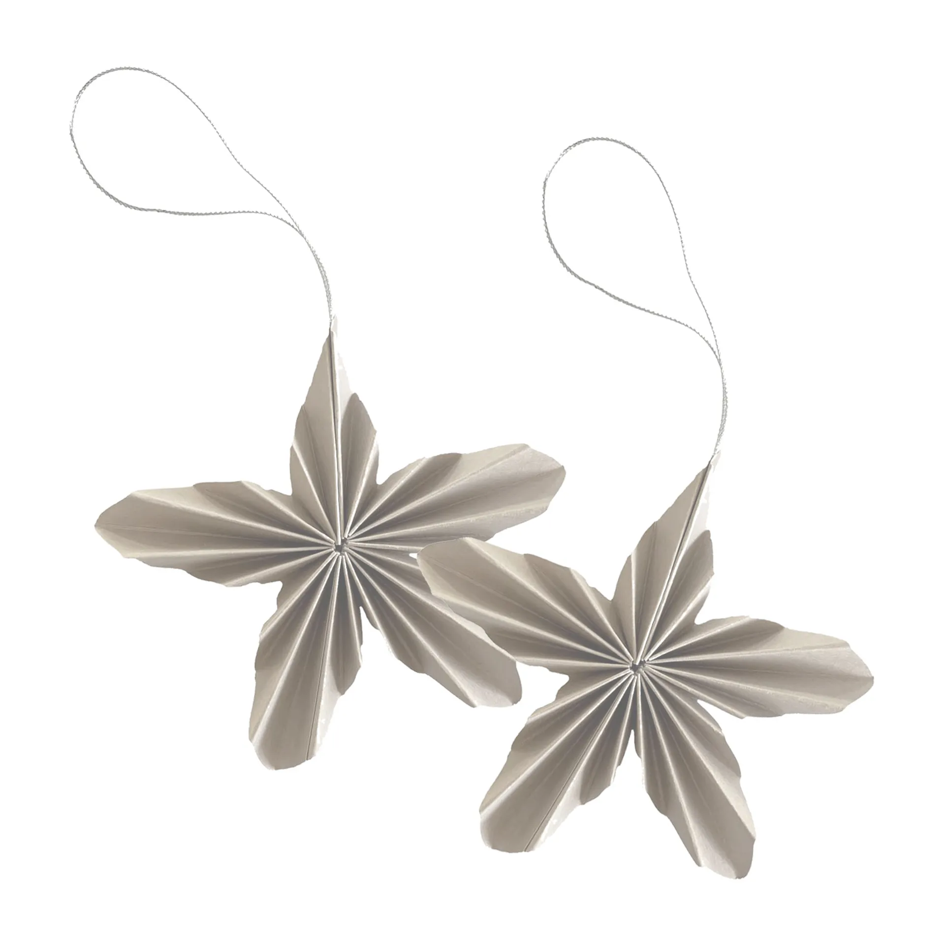 Paper Stars Weihnachtsanhänger, Natural Cooee Design