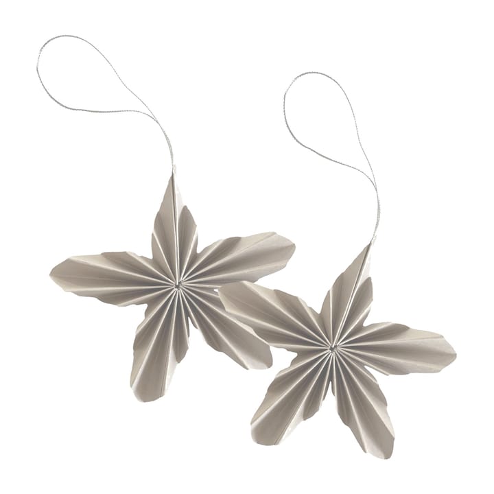 Paper Stars Weihnachtsanhänger - Natural - Cooee Design