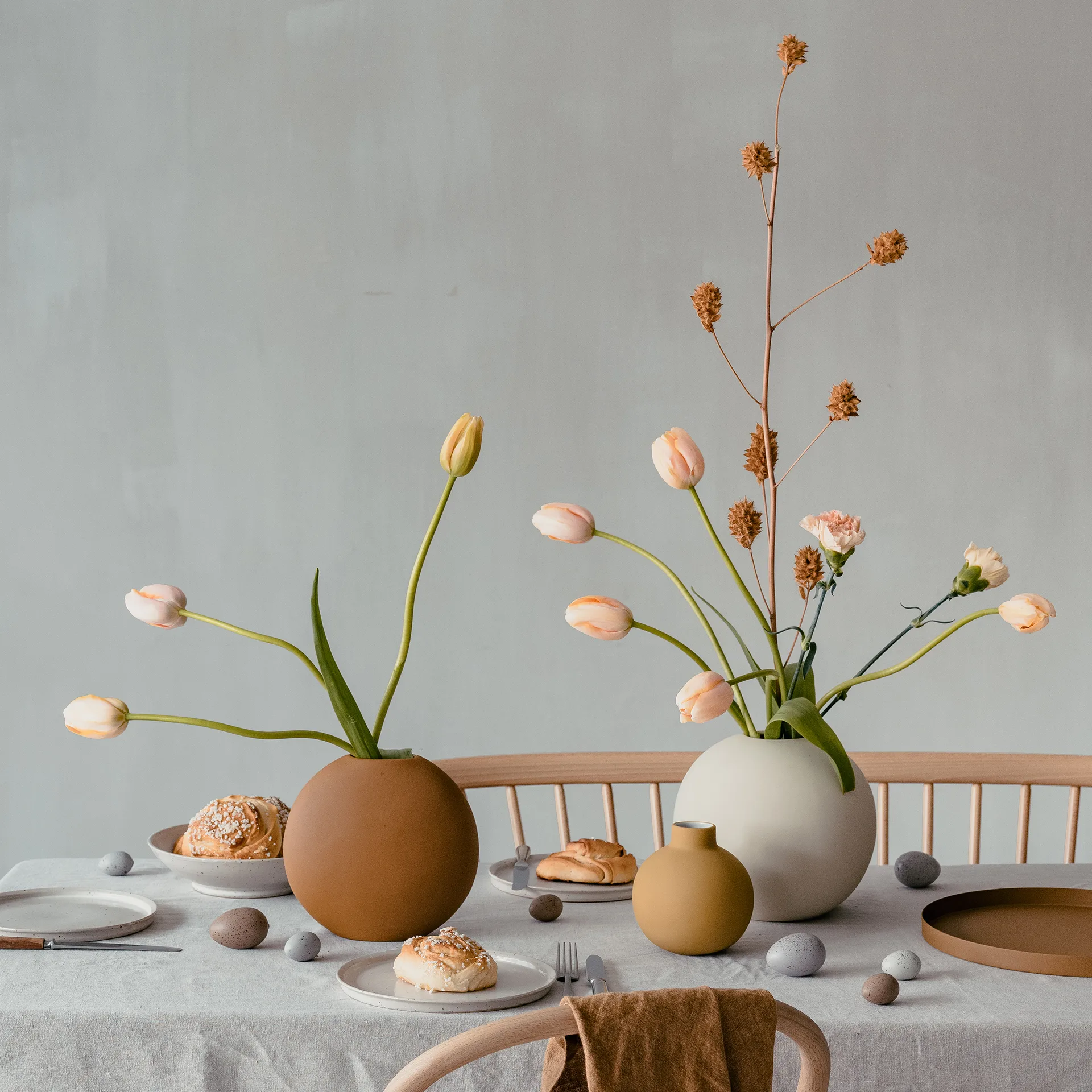Pastille Vase 20cm, Coconut Cooee Design