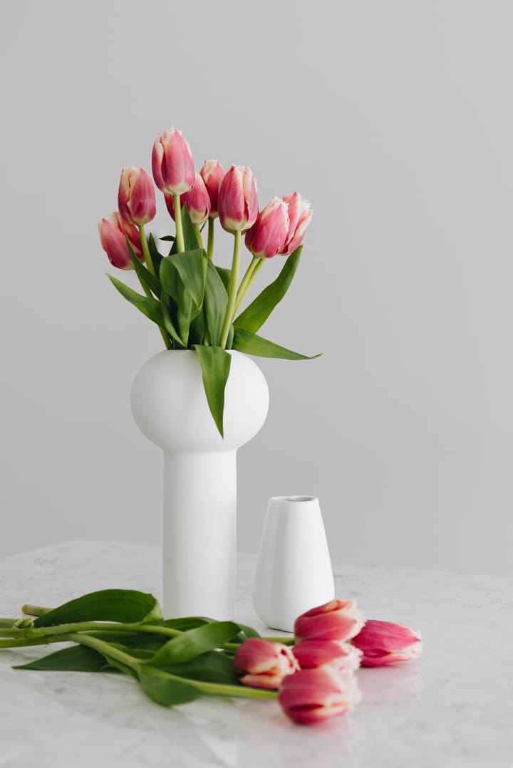 Pillar Vase 24cm - White - Cooee Design