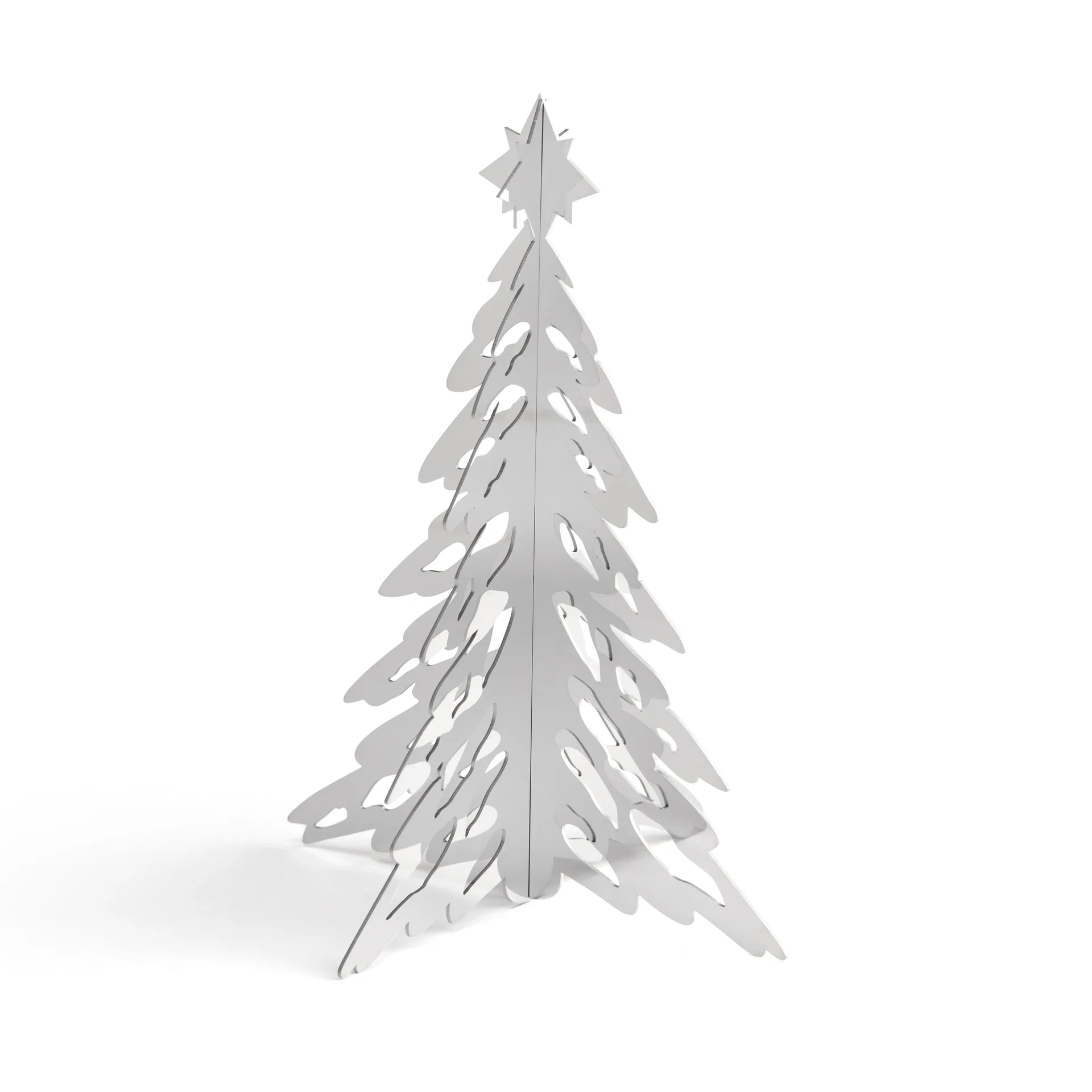 Pinetree Dekorationsbaum 15 cm, Stainless Steel Cooee Design