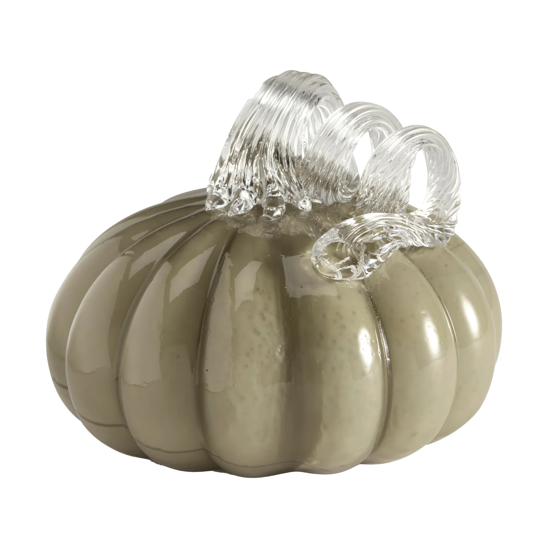 Pumpkin Dekoration 10 cm, Khaki Cooee Design