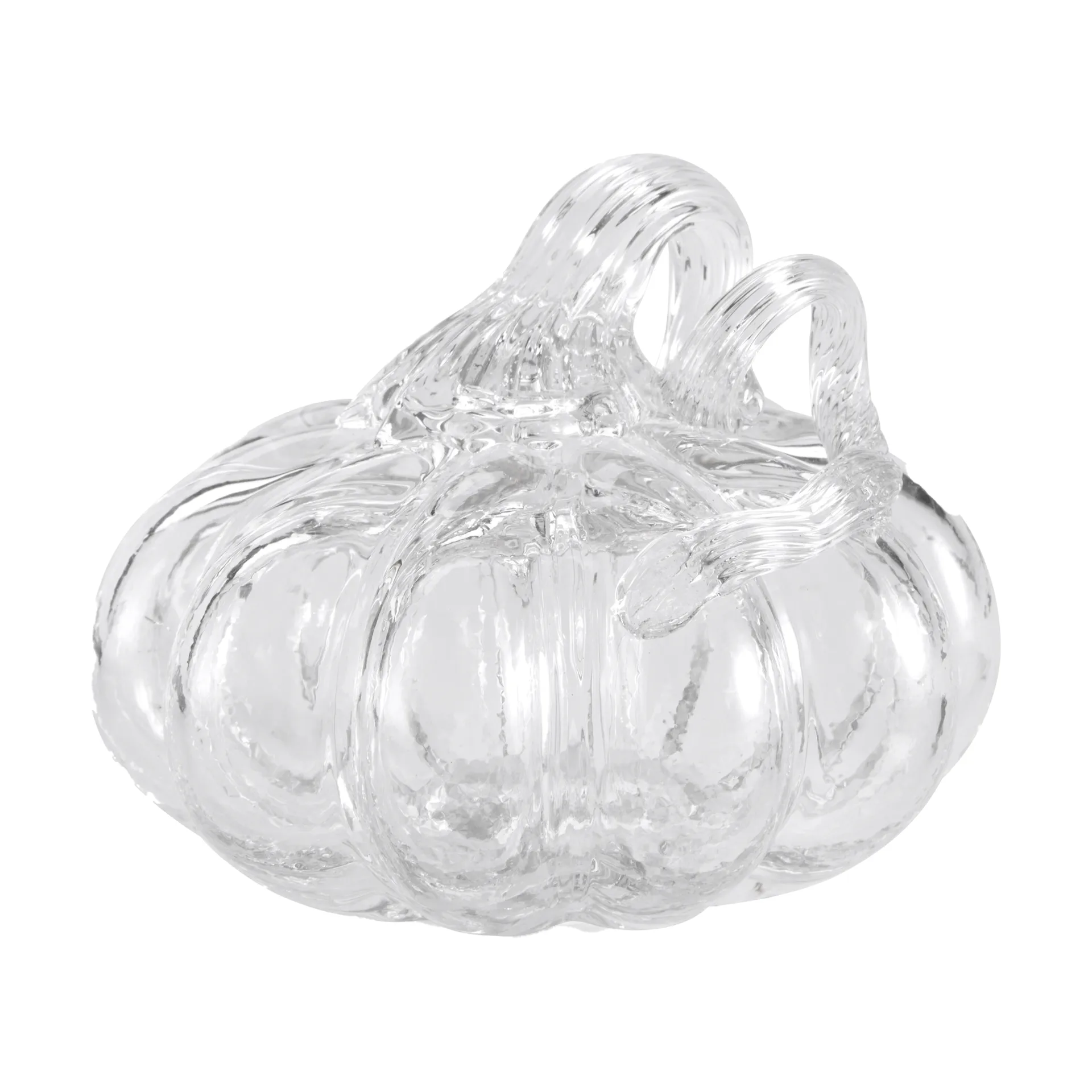 Pumpkin Dekoration 8 cm, Clear Cooee Design