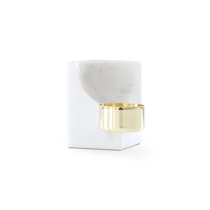 Quarter Teelichthalter, Carrara Cooee Design