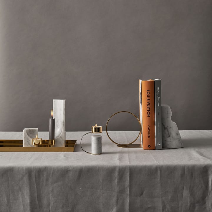 Quarter Teelichthalter, Carrara Cooee Design