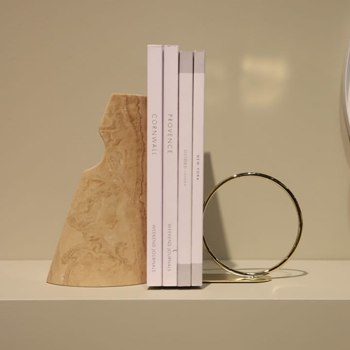 Shoulder Buchstütze, Travertine Cooee Design