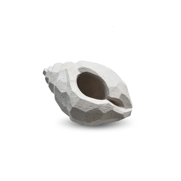 The Pear Shell Skulptur 16cm - Limestone - Cooee Design