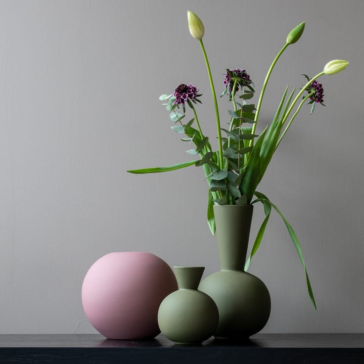 Trumpet Vase 16cm, Olive Cooee Design