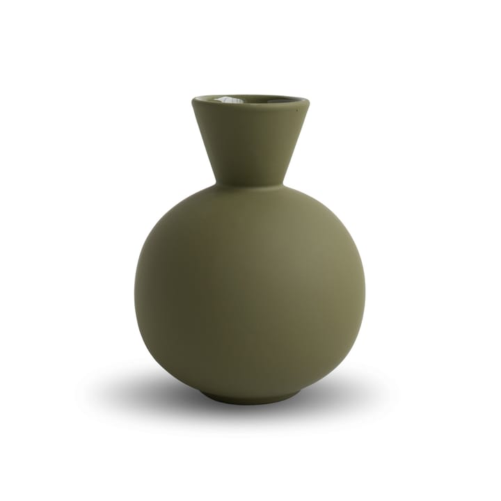 Trumpet Vase 16cm, Olive Cooee Design