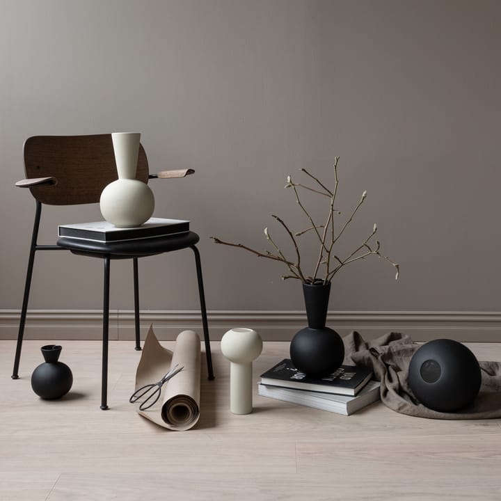 Trumpet Vase 30cm, Black Cooee Design