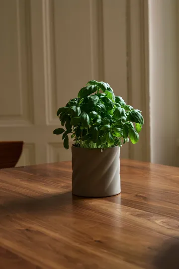 Twist Blumentopf - Sand, klein Ø12 cm - Cooee Design