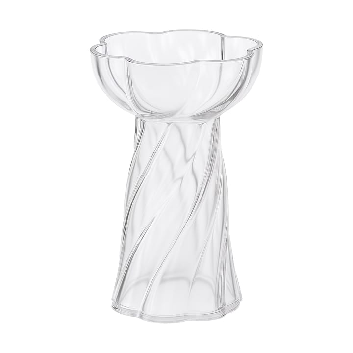 Twist Glühlampe Vase 19 cm - Clear - Cooee Design