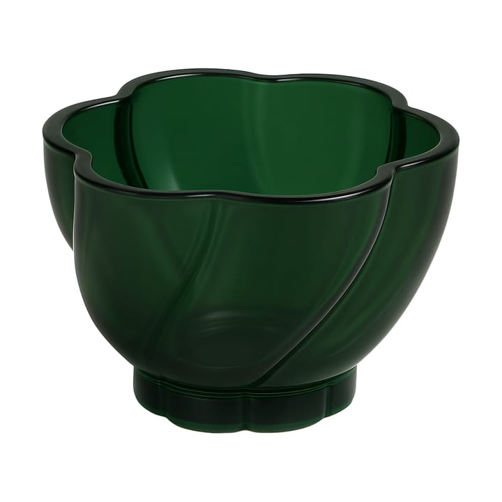 Twist Teelichtschale Ø10x5,5 cm - Forest green - Cooee Design