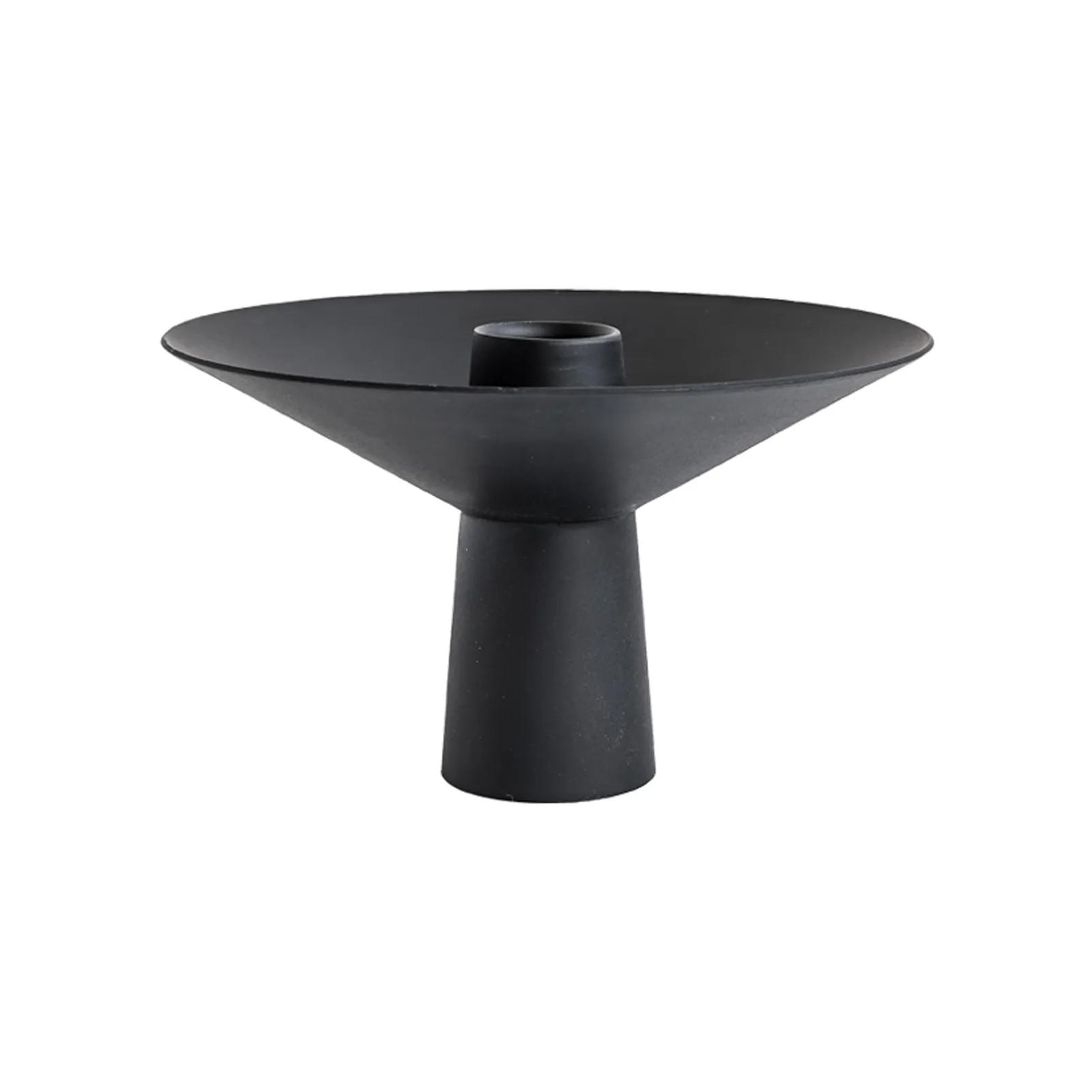 Uma Kerzenständer , Black Cooee Design