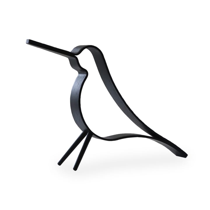 Woody Bird groß - Schwarzgebeitzte Eiche - Cooee Design