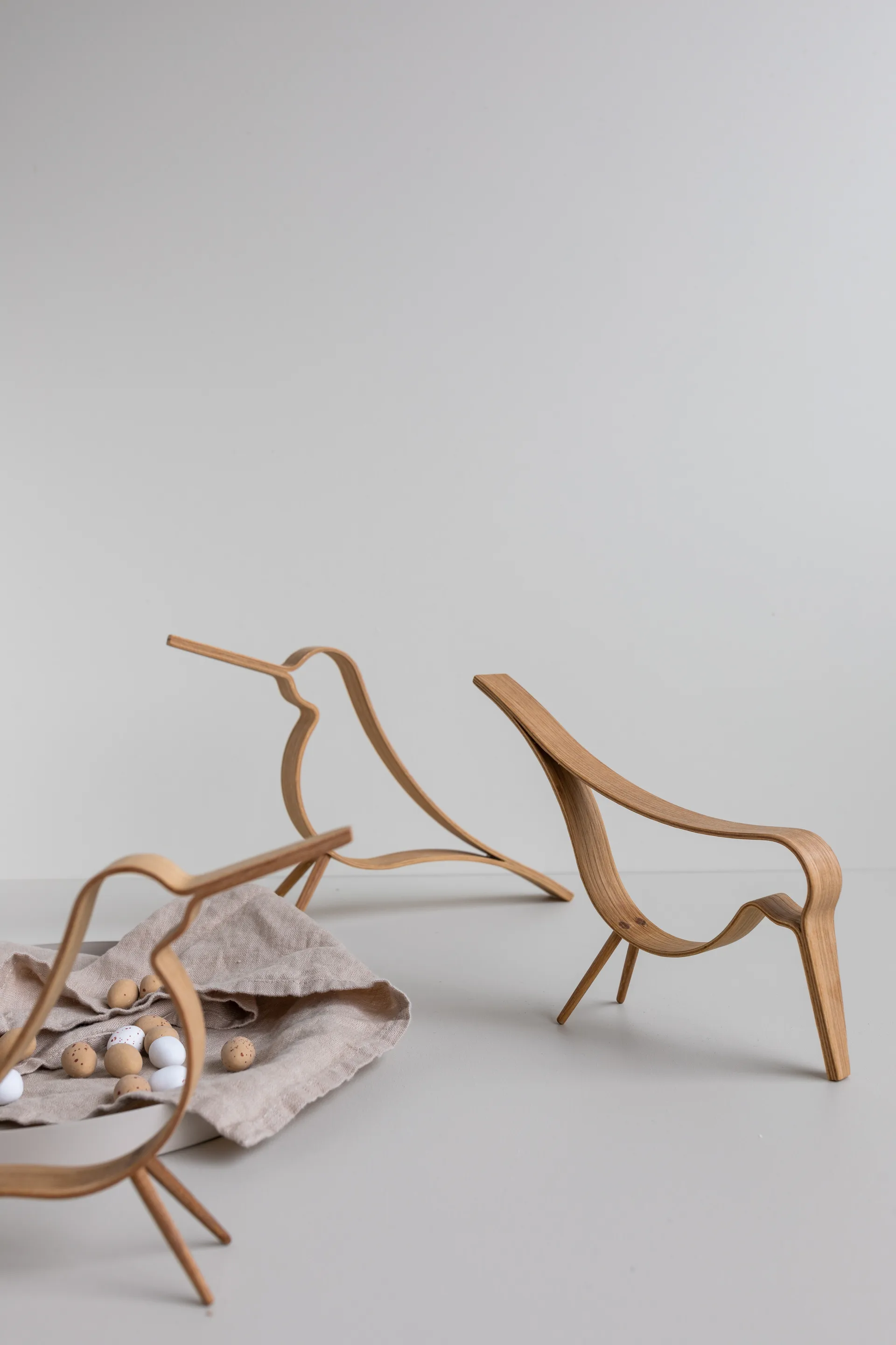 Woody Bird klein, Eiche Cooee Design