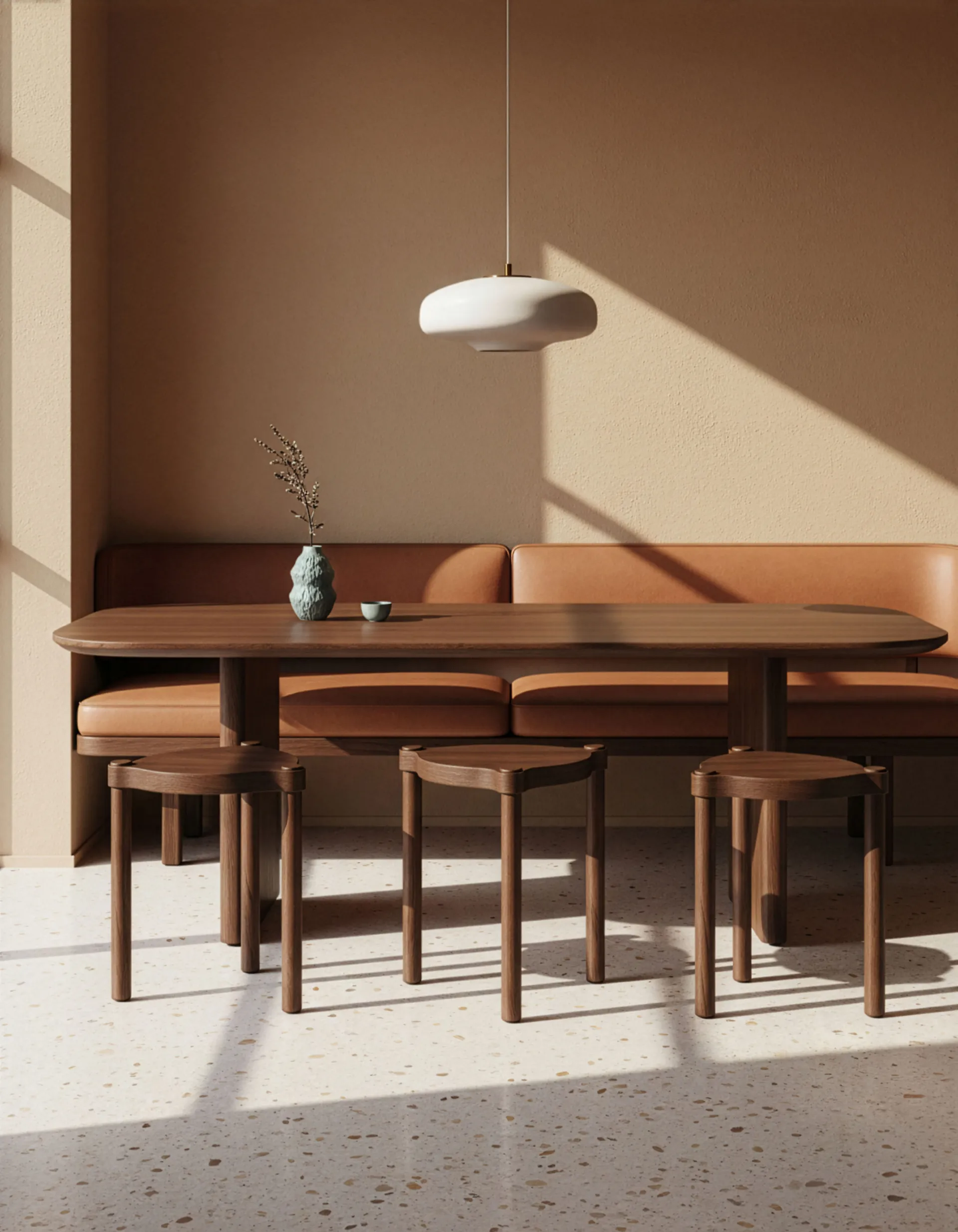Woody Hocker, Dunkle Eiche Cooee Design