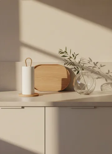 Woody Küchenpapierhalter - Eiche - Cooee Design