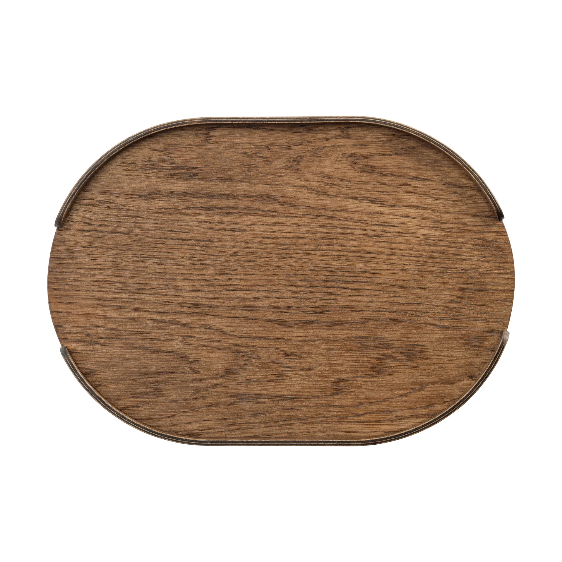 Woody Tablett, Dunkel gebeizte Eiche, 28x40 cm Cooee Design