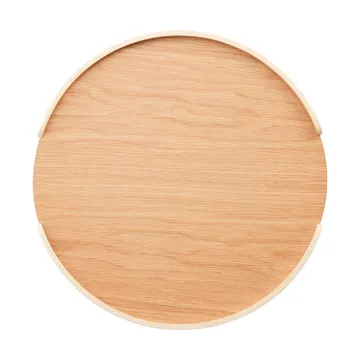 Woody Tablett - Eiche, Ø35 cm - Cooee Design