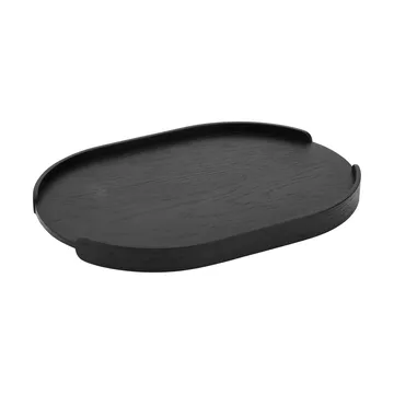 Woody Tablett - Schwarz gebeizte Eiche, 28x40 cm - Cooee Design