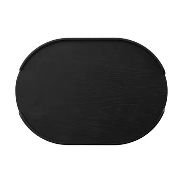 Woody Tablett - Schwarz gebeizte Eiche, 28x40 cm - Cooee Design