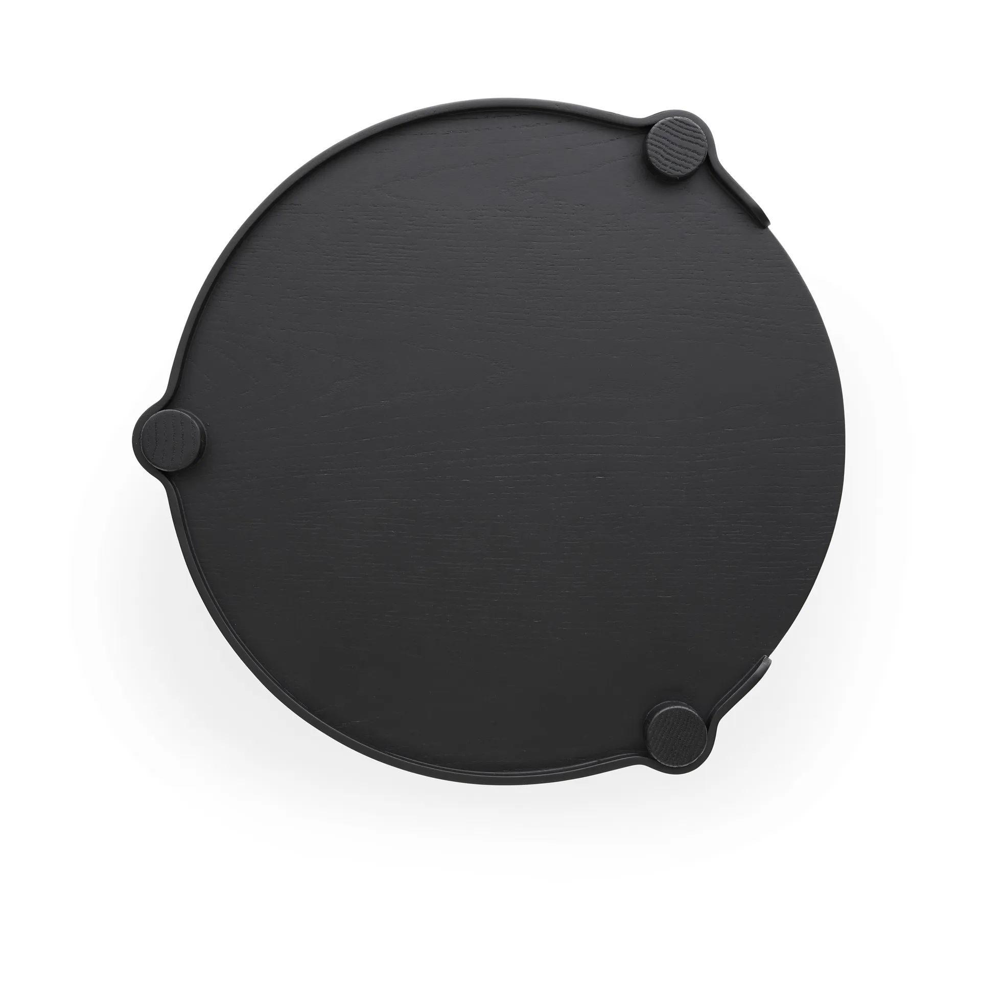 Woody Tisch Ø45cm, Black stained oak Cooee Design